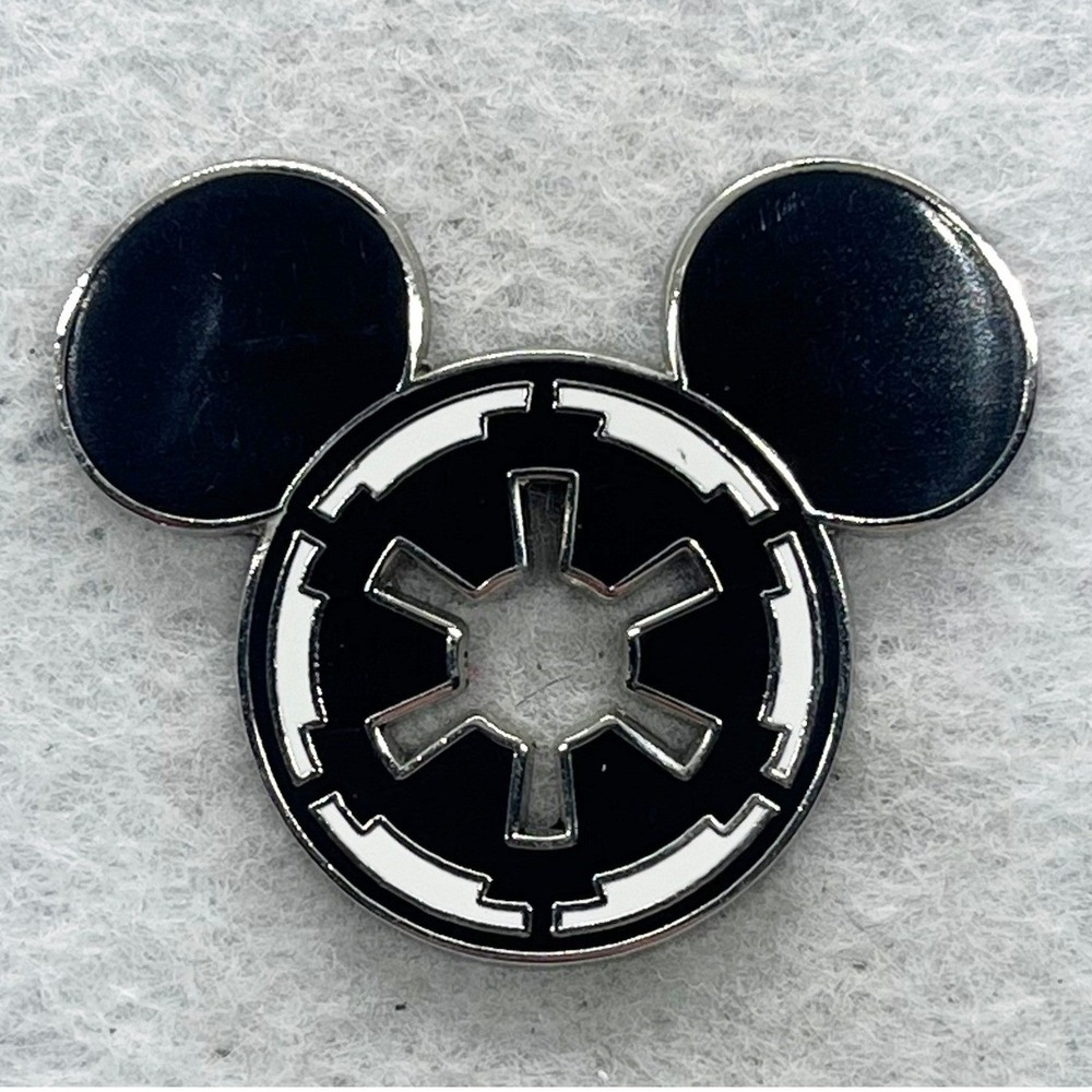 🔮 5/$25 Disney Star Wars Mickey Mouse Icon Imperial Seal Pin